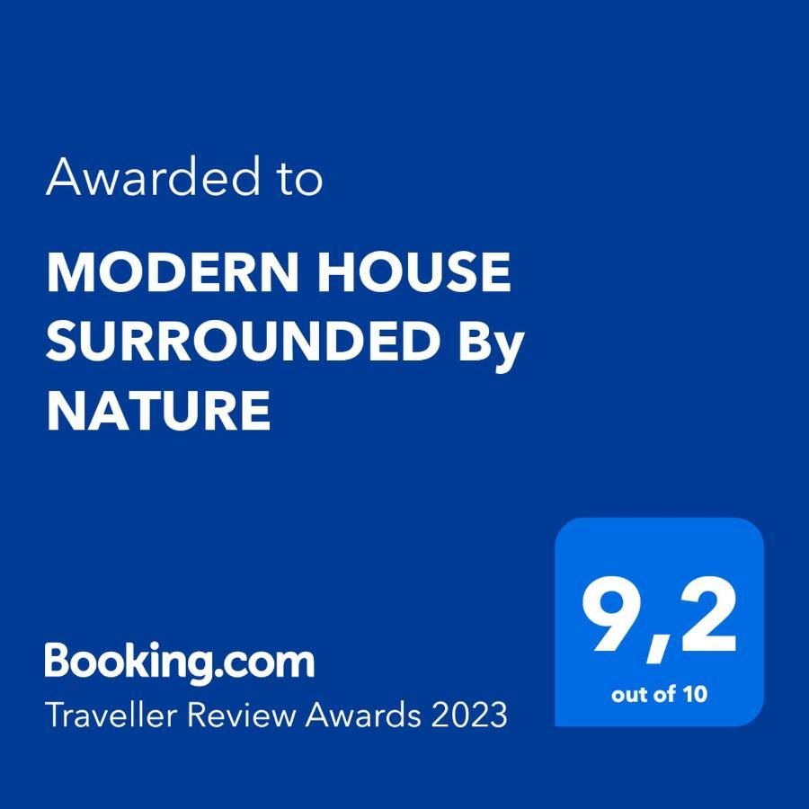 Modern House Surrounded By Nature Grabrov Potok Экстерьер фото